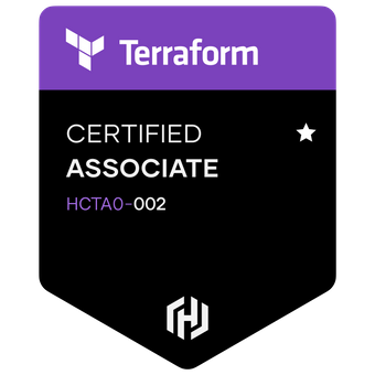 badge hashicorp certified terraform associate